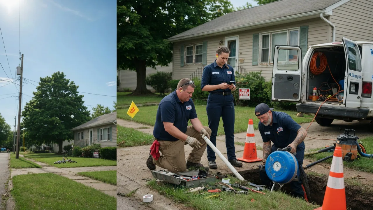 Sewer Line Repair in Nallen, WV near me